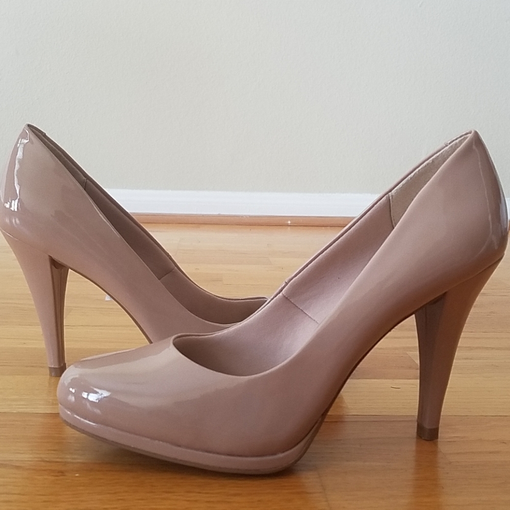 Limited Collection Patent Stiletto Heel Pumps